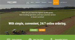 Desktop Screenshot of greenacresturfsc.com
